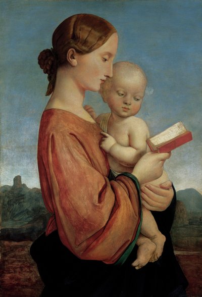 Virgen y niño de William Dyce